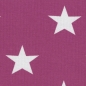 Preview: Jersey Swafing - Sterne - 3,5 cm - Beere